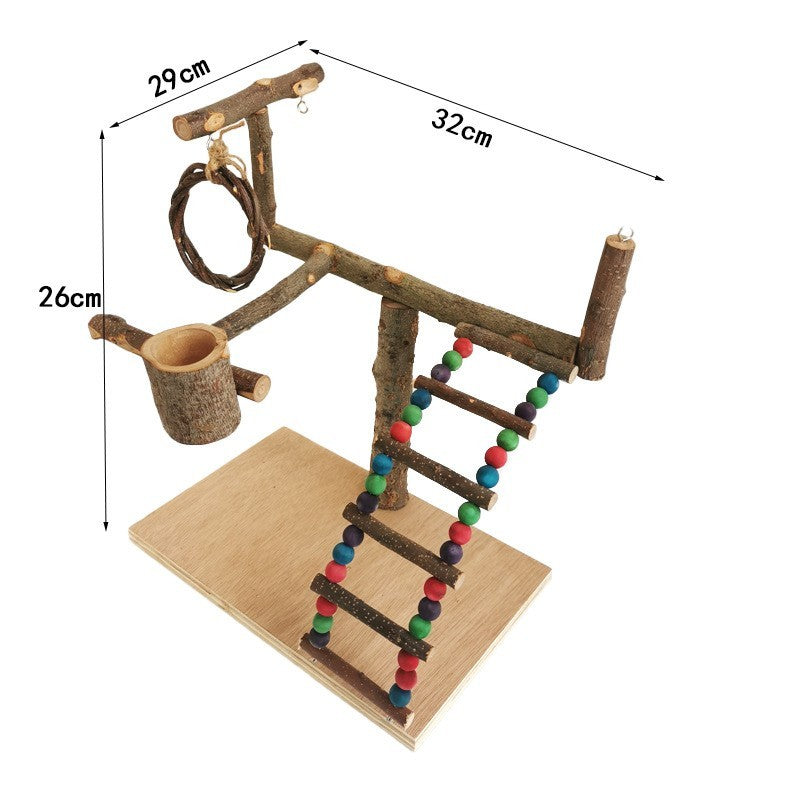 Bird toys (bells, ladders, mirrors)