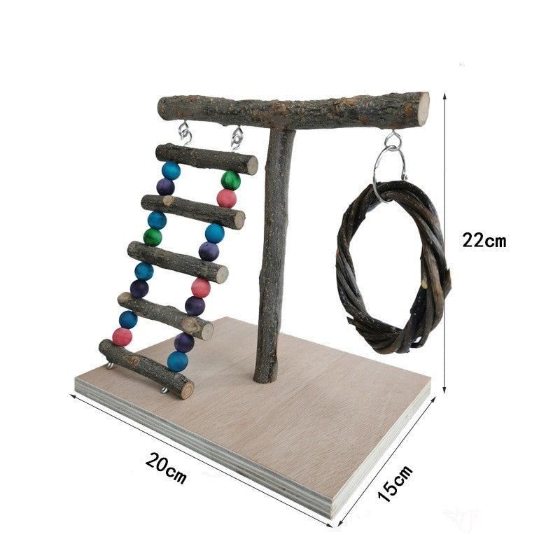 Bird toys (bells, ladders, mirrors)