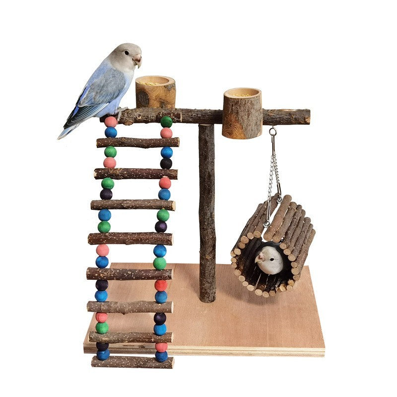 Bird toys (bells, ladders, mirrors)